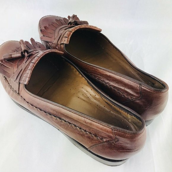 Marco Evani 11.5 Dress Shoes Mens 45 Tassel Loafer main image 4